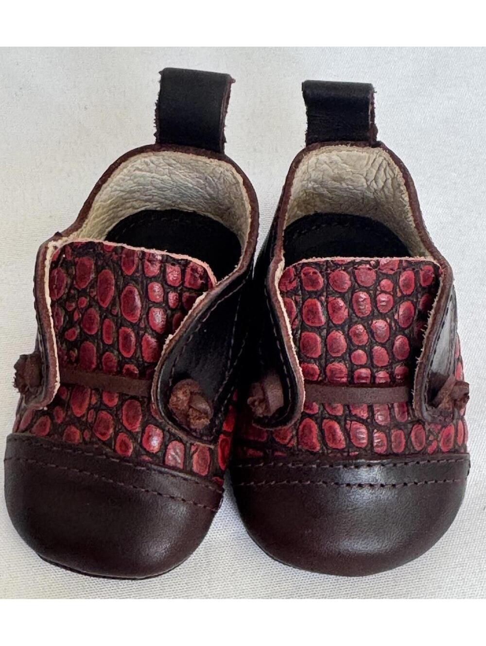 Freebird Baby BABY MABEL WINE MULTI SIZE 0 (0-3 MONTHS) NEW